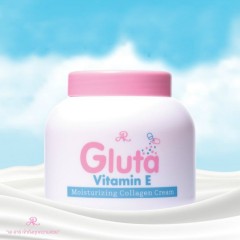 Gluta AR ARON AR  Vitamin E Moisturizing Collagen Cream 200ml (Exp: 07.2023)  (K8) (CARGO)