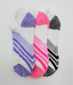 FITTER FIT FOR ME Ladies Socks 3 Pcs Pack (RANDOM COLOR) (FREE SIZE)