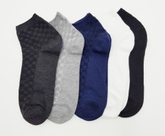 PROCLITE Mens Socks 5 Pcs Pack (AS PHOTO) (FREE SIZE)