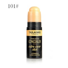 TAILAIMEI PROFESSIONAL Concealer & Highlighter 2 in 1 Extra Cover Stick (No.101) (FRH)