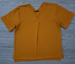 SPLASH Ladies T-shirt ( LIHGT BROWN ) (S - M- L - XL)