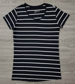BASIC YOU Ladies T-shirt (BLACK - WHITE) (S - M- L - XL)