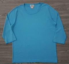 DISTINCT Ladies Long Sleeved Shirt (BLUE) (M - L - XL -3XL)