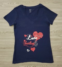 dip Ladies T-Shirt (NAVY) (XS - S - M - L - XL - XXL)