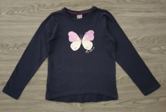 GEORGE Girls Long Sleeved Shirt (NAVY) (3 to 7 years)