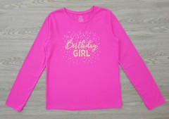 GEORGE Girls Long Sleeved Shirt (PINK) (4 to 16 years)