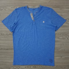 TOM TAILOR Mens T-Shirt (BLUE) (M - XL - XXL - 3XL)
