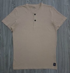 TOM TAILOR Mens T-Shirt (CREAM) (S - M - L - XL - 3XL)