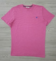 TOM TAILOR Mens T-Shirt (PINK) (S - M - L - XL - XXL - 3XL)