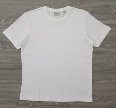 MANGO Mens T-Shirt (WHITE) (S - M - L - XL)
