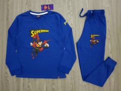 SUPERMAN Boys 2 Pcs Pyjama Set (DARK BLUE) (6 to 12 Years)