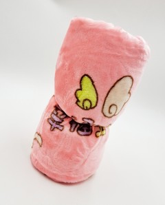 BG FASHION  Blanket (PINK) (100 / 105 CM) (FRH)