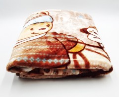 COMPOSITION Baby Blanket (BROWN) (100 / 120 CM) (FRH)