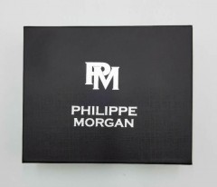 PHILIPPE MORGAN Mens Wallet (BLACK) (OS)