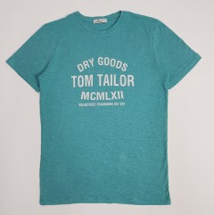 TOM TAILOR Mens T-Shirt (BLUE) (S - M)