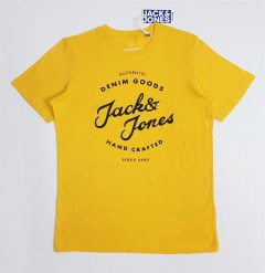 JACK AND JONES Boys T-Shirt (YELLOW) (10 To 14 Years)