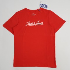 JACK AND JONES Boys T-Shirt (RED) (12 to16 Years)