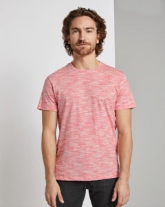 TOM TAILOR Mens T-Shirt (PINK) (S - XL)