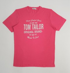 TOM TAILOR Mens T-Shirt (PINK) (S - M)