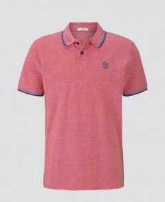 TOM TAILOR Mens Polo Shirt (PINK) (S - M -L - XL - 2XL )