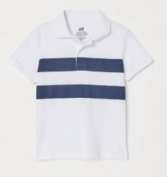 H.M Boys Polo shirt (WHITE) (2 to 10 Years)
