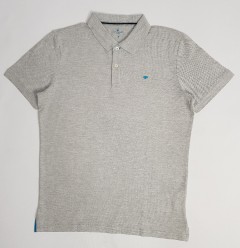 TOM TAILOR Mens Polo Shirt (GRAY) (M - L - 3XXL)