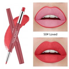 MISS ROSE 2 In 1 Lipstick & Lip Liner (50 LOVED) (FRH