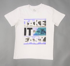 BASIC Boys T-Shirt (WHITE) (2 to 10 Years)