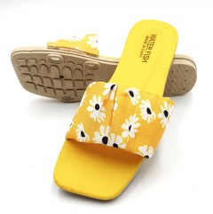 M AND L Ladies Slippers (YELLOW) ( 36 to 41)