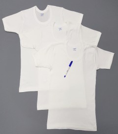 COMFORT AUTHENTIC Mens vest 3 Pce Set (WHITE) (M - L - XL - XXL)