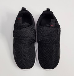 NIKE Boys Sneakers Shoes (BLACK - RED) (MD) (28 to 35 EUR)
