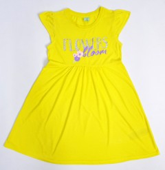 YFK Girls Dress (YELLOW) (7 to 12 Years)