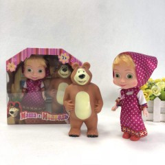 2 PCS Dolls Toys (AS PHOTO) (ONE SIZE)