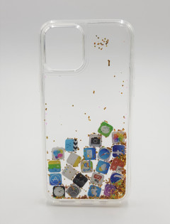 Mobile Cover (WHITE- YELLOW) (11 5.8)