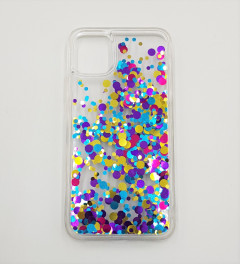 Mobile Cover (BLUE - YELLOW - PINK) (11 PRO MAX)