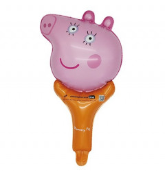 Balloon With Peppa Pig Design (PINK - ORANGE) (Os)