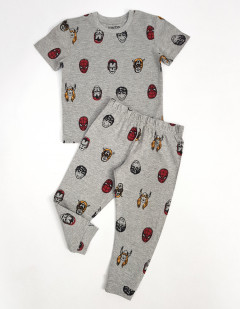 Boys 2 Pcs Pyjama Set ( GRAY ) (2 to 10 Years)