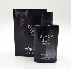 Black Suit INSTYLE  Pour Homme Eau De toilette 100 ML (GM)(CARGO)