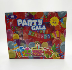 Party Gala 36 pcs (OS) (GM)