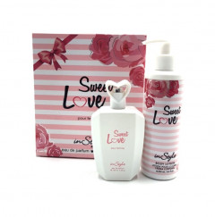 Sweet Love EAU DE Perfume 100ml and Body Lotion 250ml Set for women
