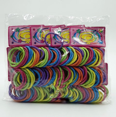 Hair Bobbles,Hair Ties Elastic Hair Bands Ponytail Holders for Girls Women with Mini Hair Clips