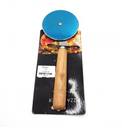 Stainless Steel Tools Pizza Cutter with wooden handle