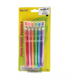 6 Pcs Set Stacking Point Pencils for Kids