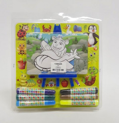 6 Pcs Marker With Paper Drawing