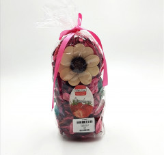 Strawberry Potpourri Bags Use our aromatic potpourri to enhance your home with vivid color and fresh fragrance.