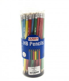 60 Pcs HB Black Pencils