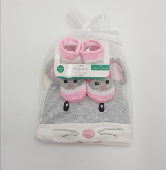 2 Pcs Baby Hat and Socks set
