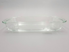 Glass Rectangular Baking Plate