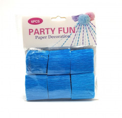 6 Pcs Pack Party  Paper Decoration