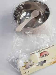 Stainless Steel Bowl With Spoon
